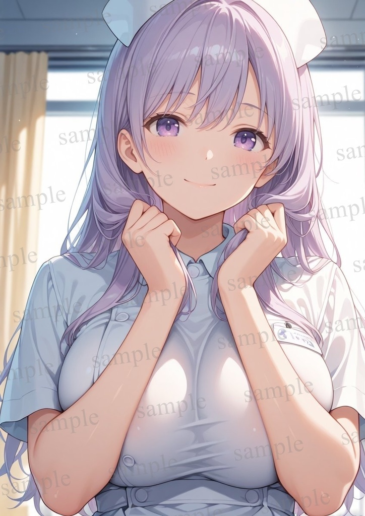 【10枚セット】有栖川凛 オリジナル 美少女 AIイラスト ポスター デート 添い寝 お花見 ①