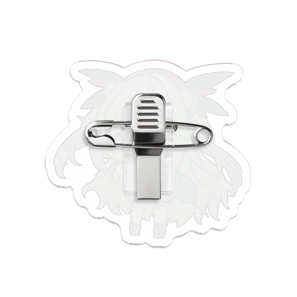 おめめきらきら今日も元気な小日向ぽんアクリルバッチ