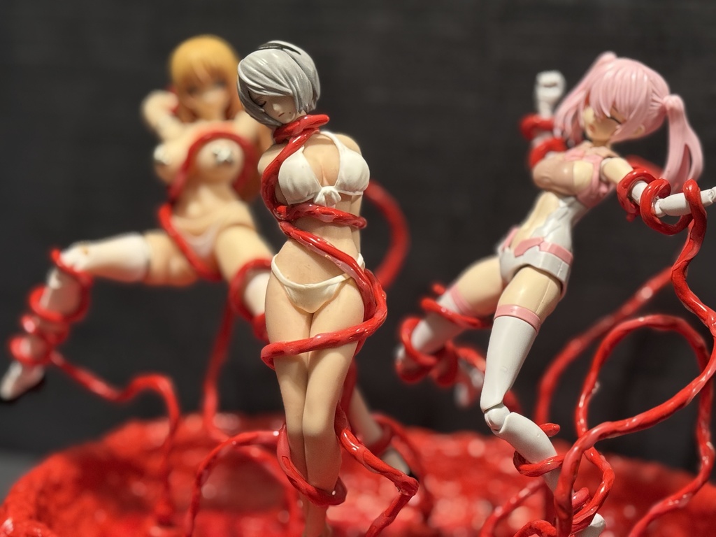 触手ディスプレイベース【ディストレスプール】(※触手別売)