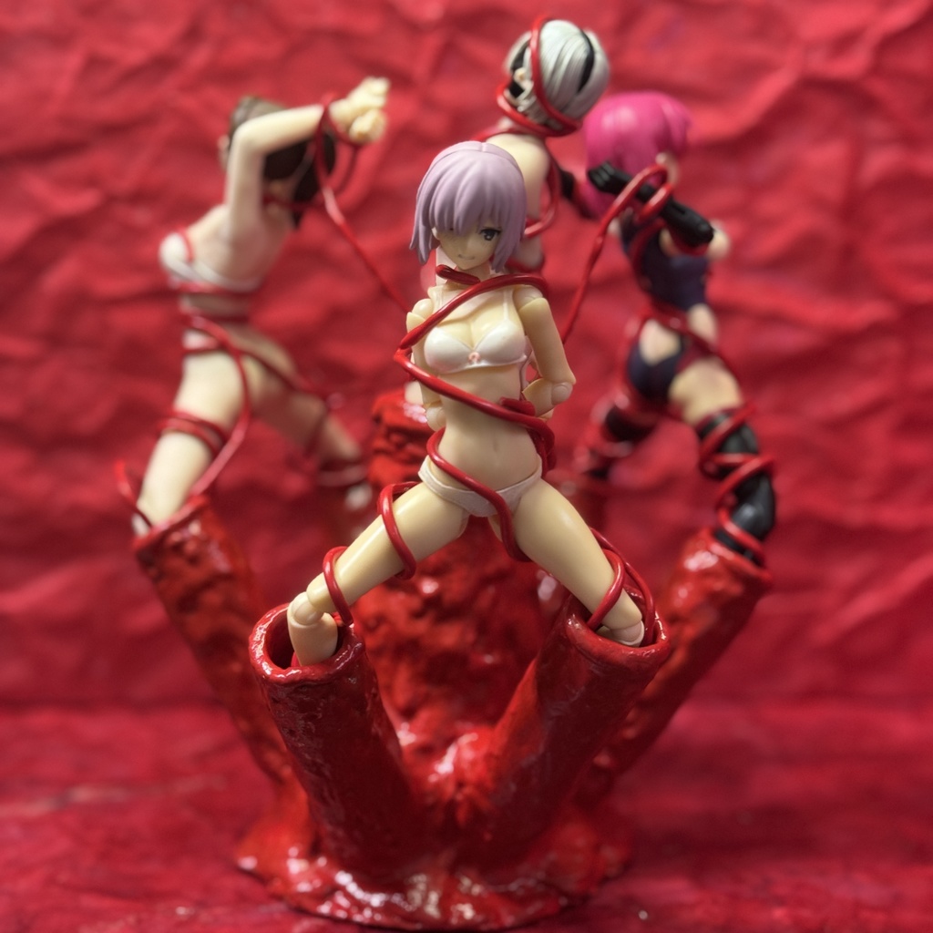触手ディスプレイスタンド【イヴィルシリンダー】 （※触手別売）
