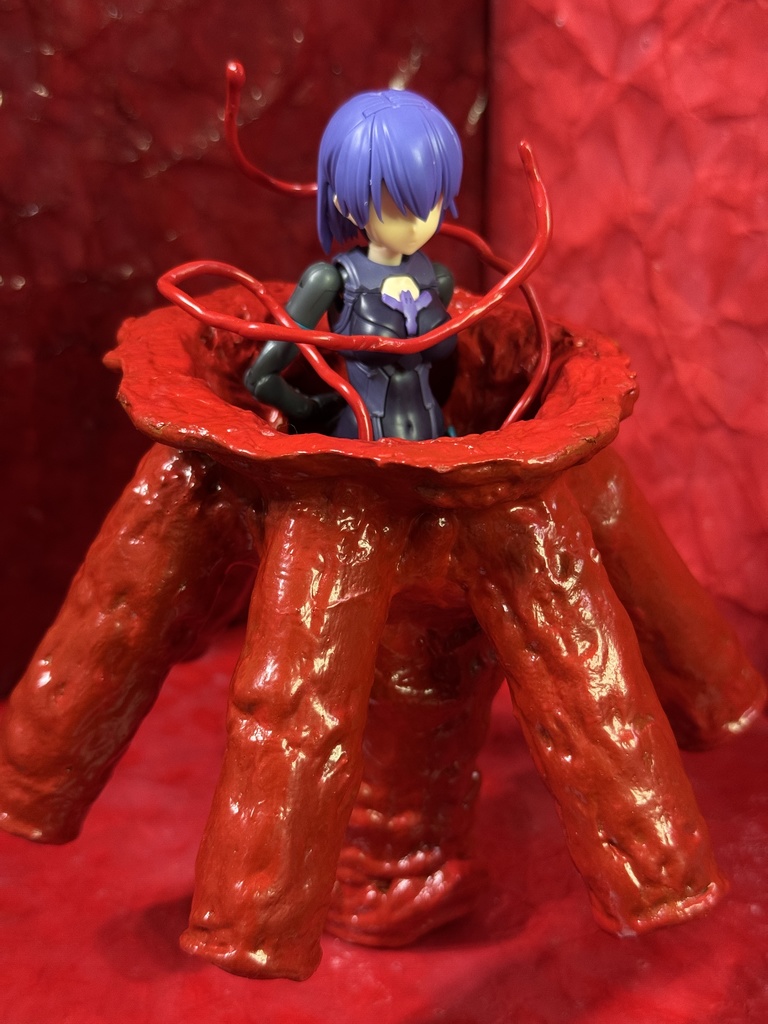 触手ディスプレイスタンド【イヴィルシリンダー】 (※触手別売)