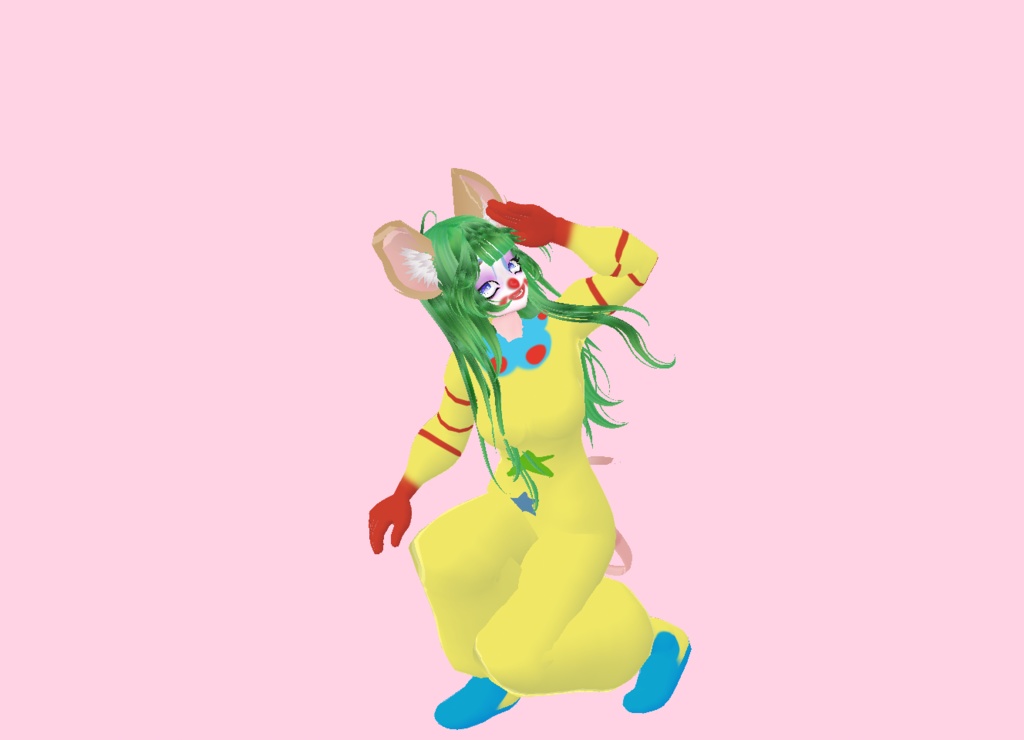 Shorty Clown Suit