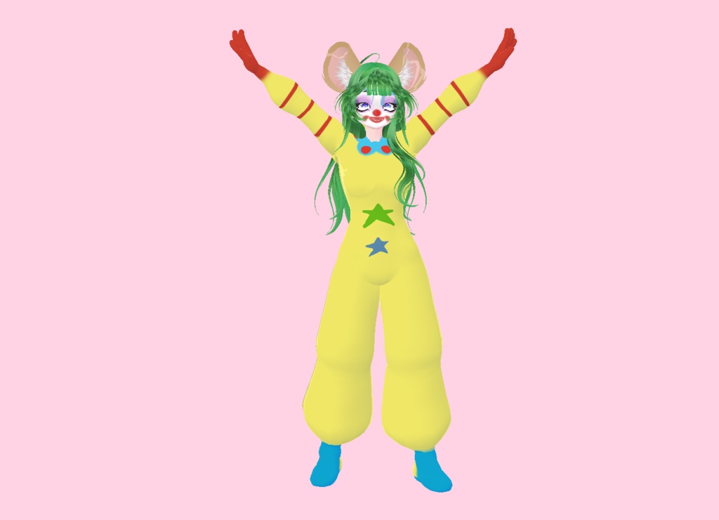 Shorty Clown Suit