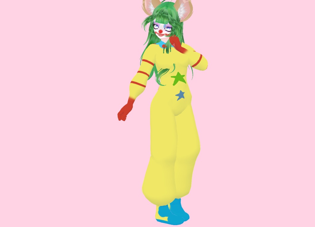 Shorty Clown Suit