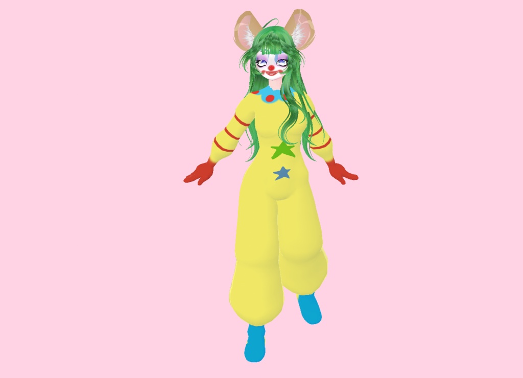 Shorty Clown Suit