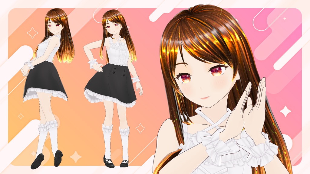VRM Erina "Goldy" Haruno - Idol Version - nekoergatu - 2/5