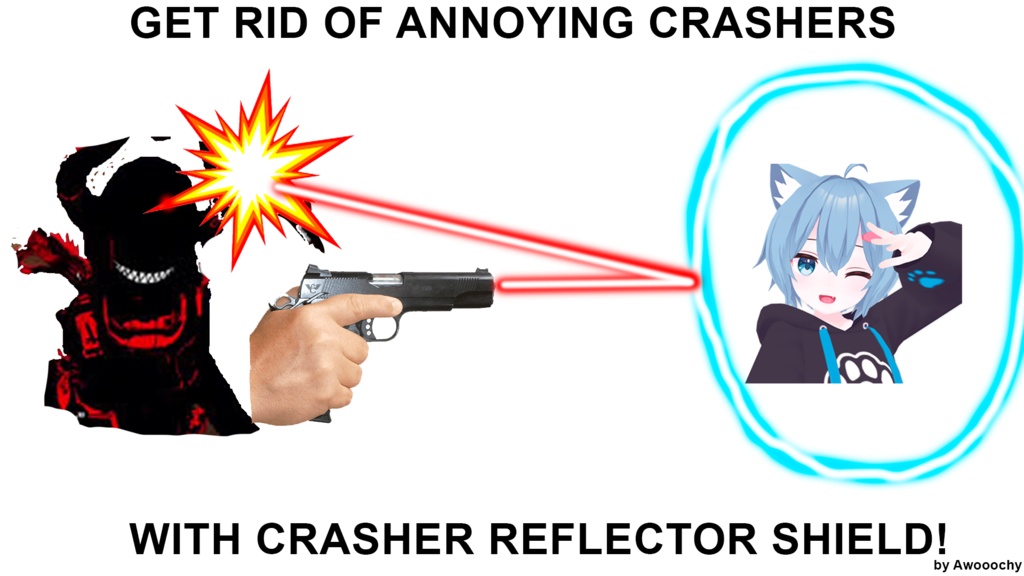 Anti Crash Reflector Shield