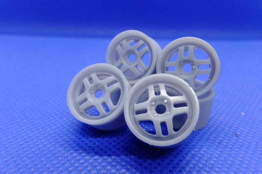 汎用 1/24 14インチホイール 4本(トムス C2風 )