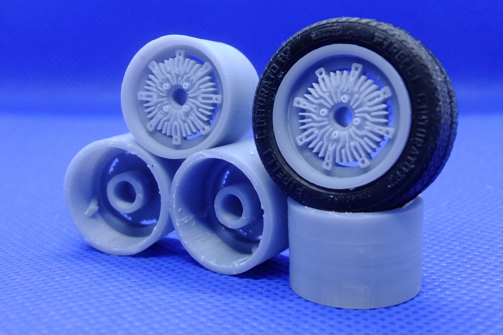 1/24 15インチ ホンダ系ホイール(無限CF48風)