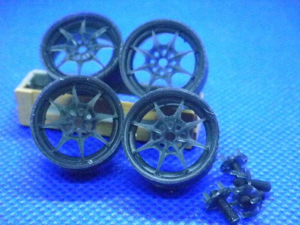 1/24 汎用 15インチ 無限 MF8風ホイール