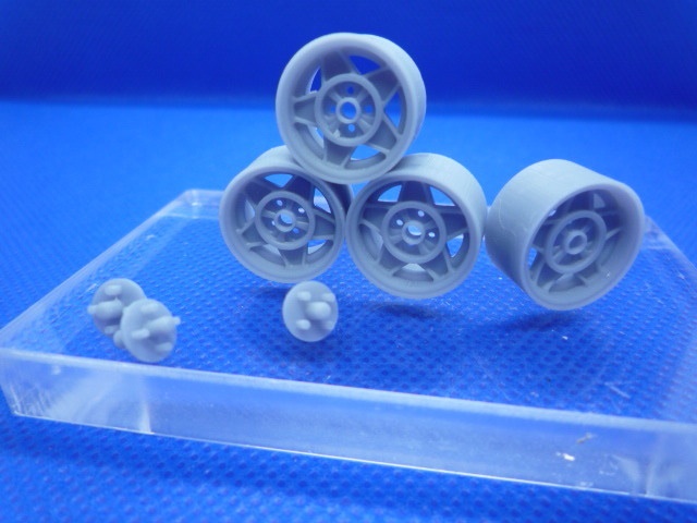 1/24 クロモドラ TypeA風ホイール (購入時サイズ数量メッセで要確認のこと)