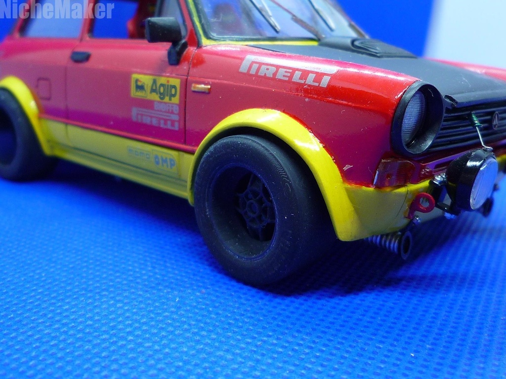 フジミ 1/24 A112バーフェン対応 13インチ レーシングタイヤセット