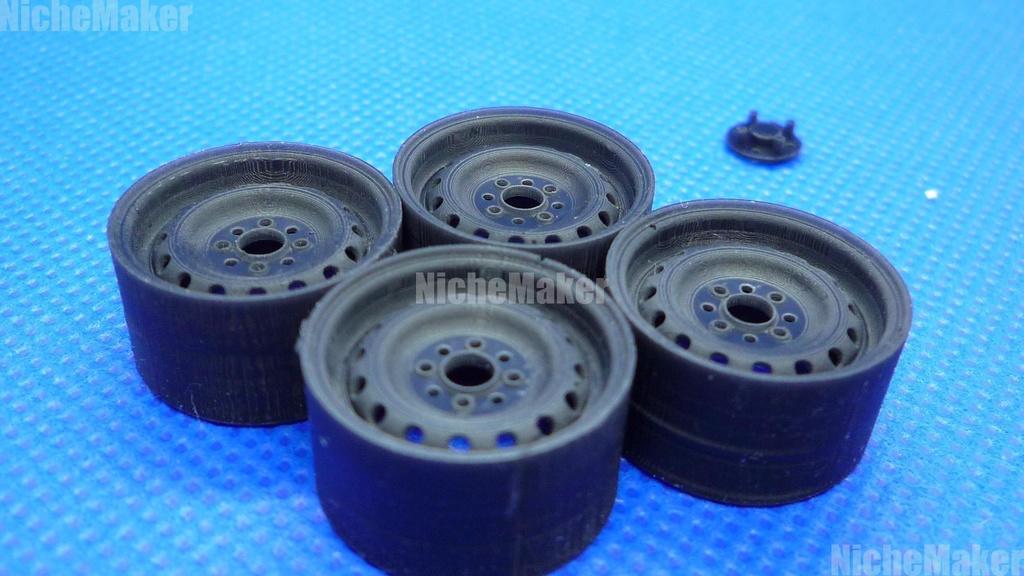 ★NEW★ 汎用 1/24 15インチ スーパーR.A.P. or 鉄チン 風ホイール