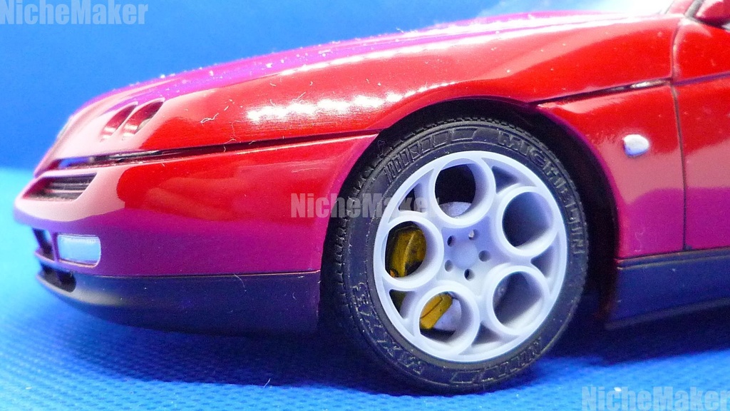 タミヤ 1⃣/24 アルファロメオ GTV対応 純正GTA風ホイール