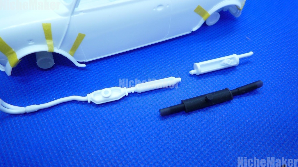 1/24 ハセガワ ミニクーパー対応 センターマフラー