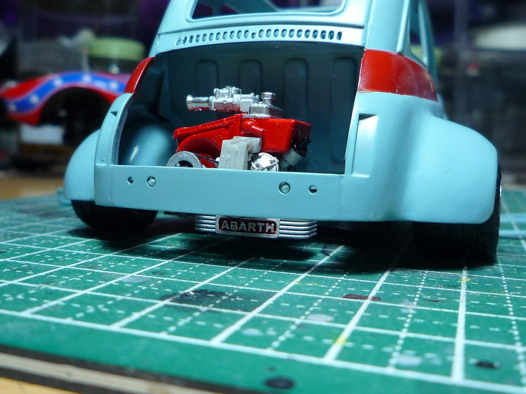 1/24 グンゼ産業 FIAT500D 対応 チューニングエンジンキット