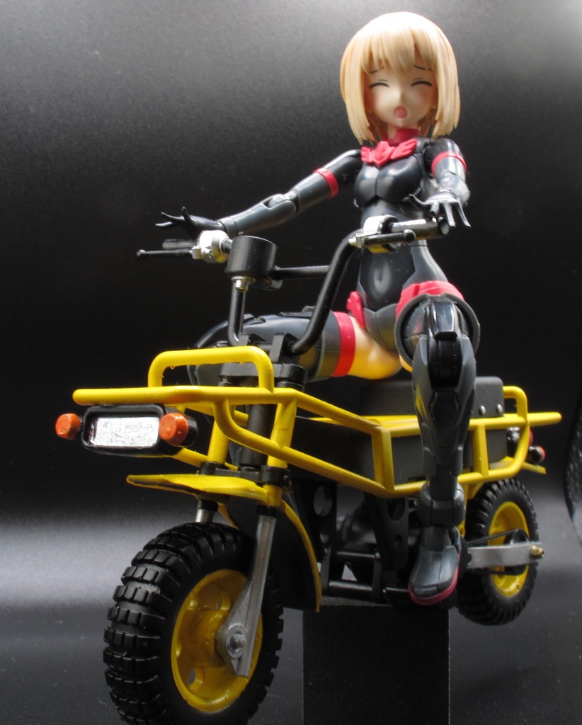 1/10~1/12(スケールフリー) 3Dプリント出力 オリジナル電動バイク 組立キット