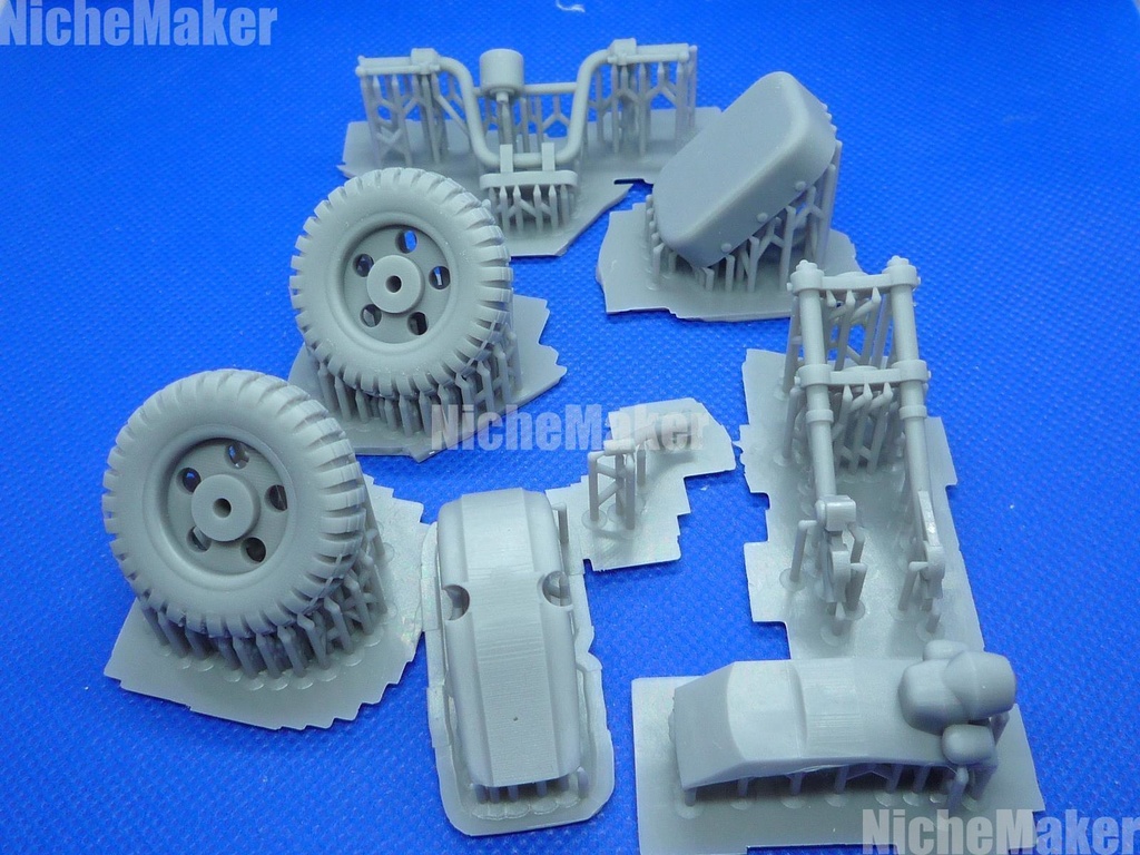 1/10~1/12(スケールフリー) 3Dプリント出力 オリジナル電動バイク 組立キット