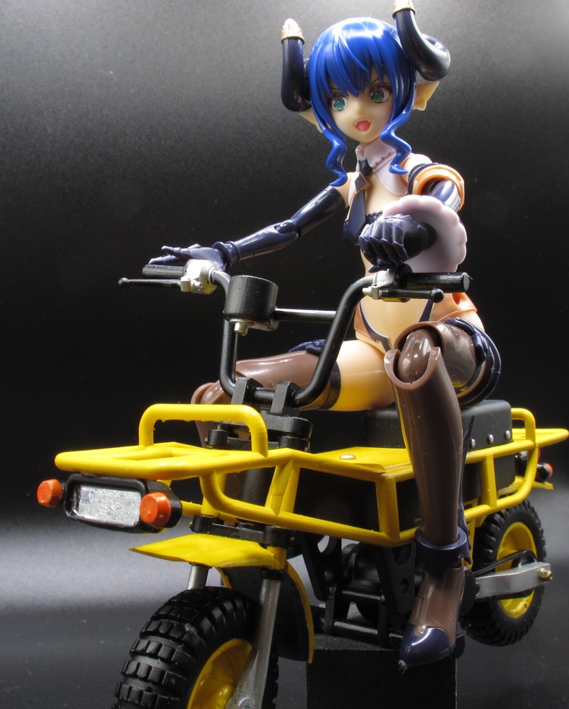 1/10~1/12(スケールフリー) 3Dプリント出力 オリジナル電動バイク 組立キット