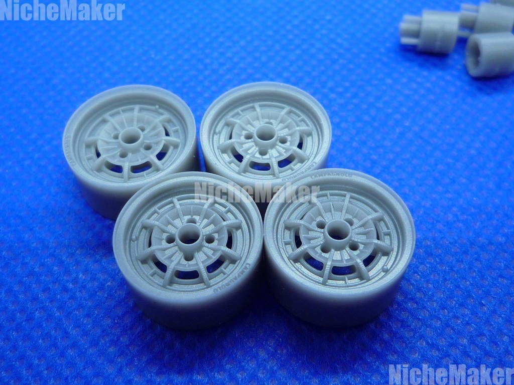 汎用 1/24 13インチ相当 カンパニョーロ風ホイール Ver2.0