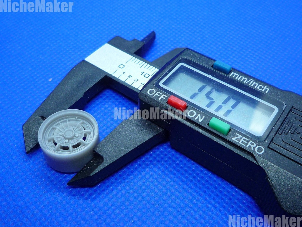 汎用 1/24 13インチ相当 カンパニョーロ風ホイール Ver2.0