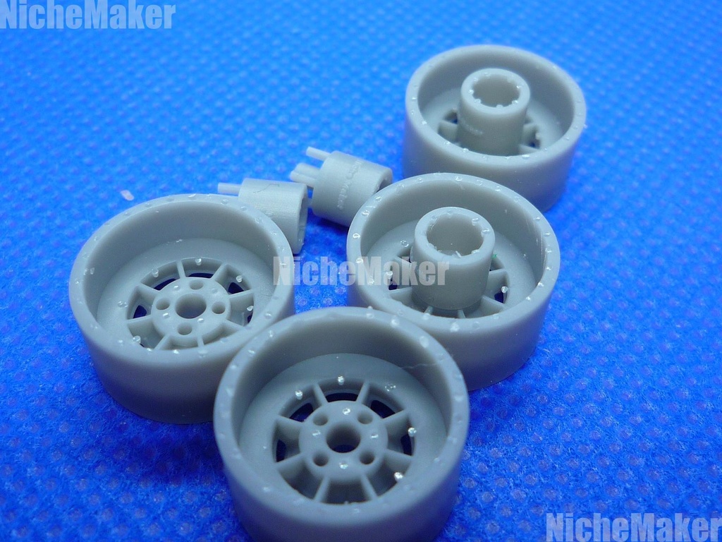 汎用 1/24 13インチ相当 カンパニョーロ風ホイール Ver2.0