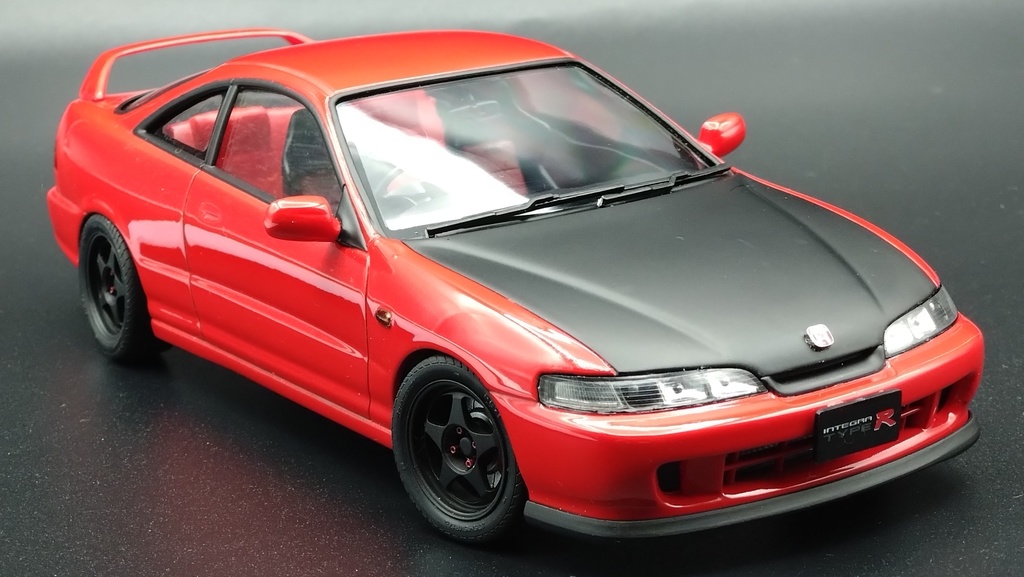 フジミ 1/24 DC2 インテグラ対応 ダウンサスキット&ホイール