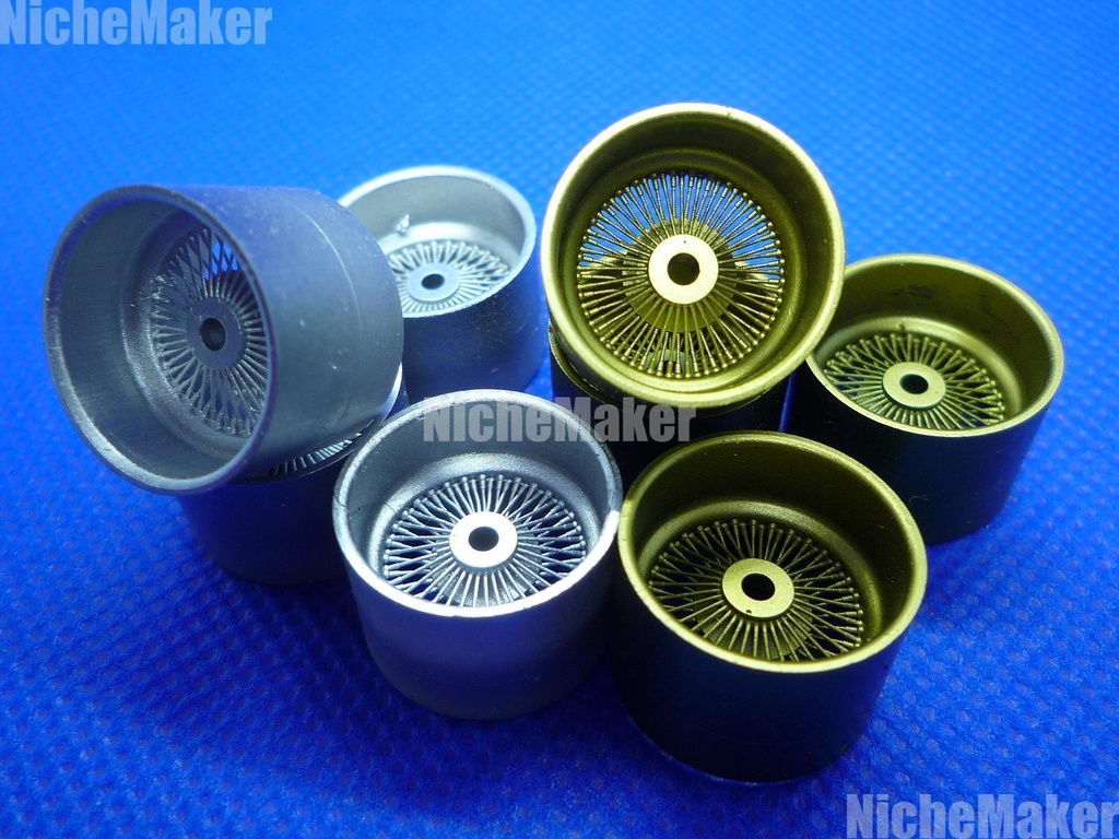 汎用 1/24 デイトンワイヤーホイール風