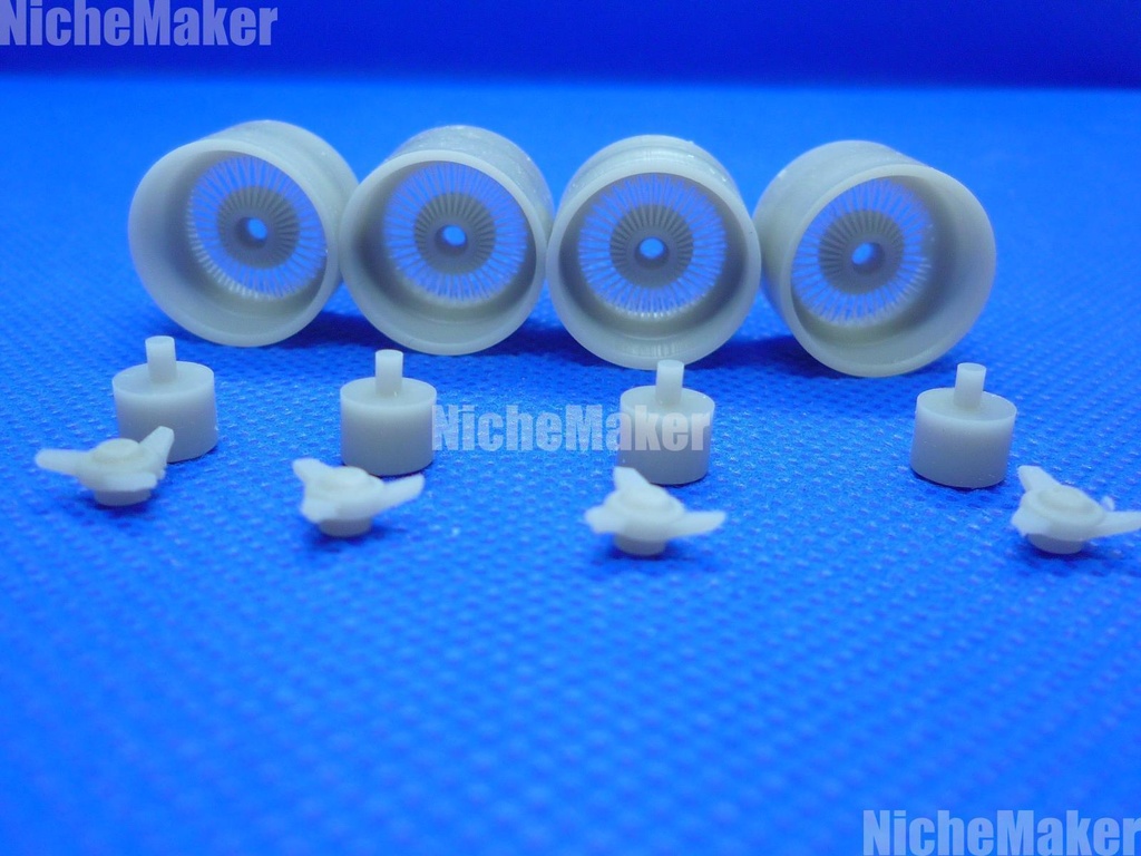 汎用 1/24 デイトンワイヤーホイール風