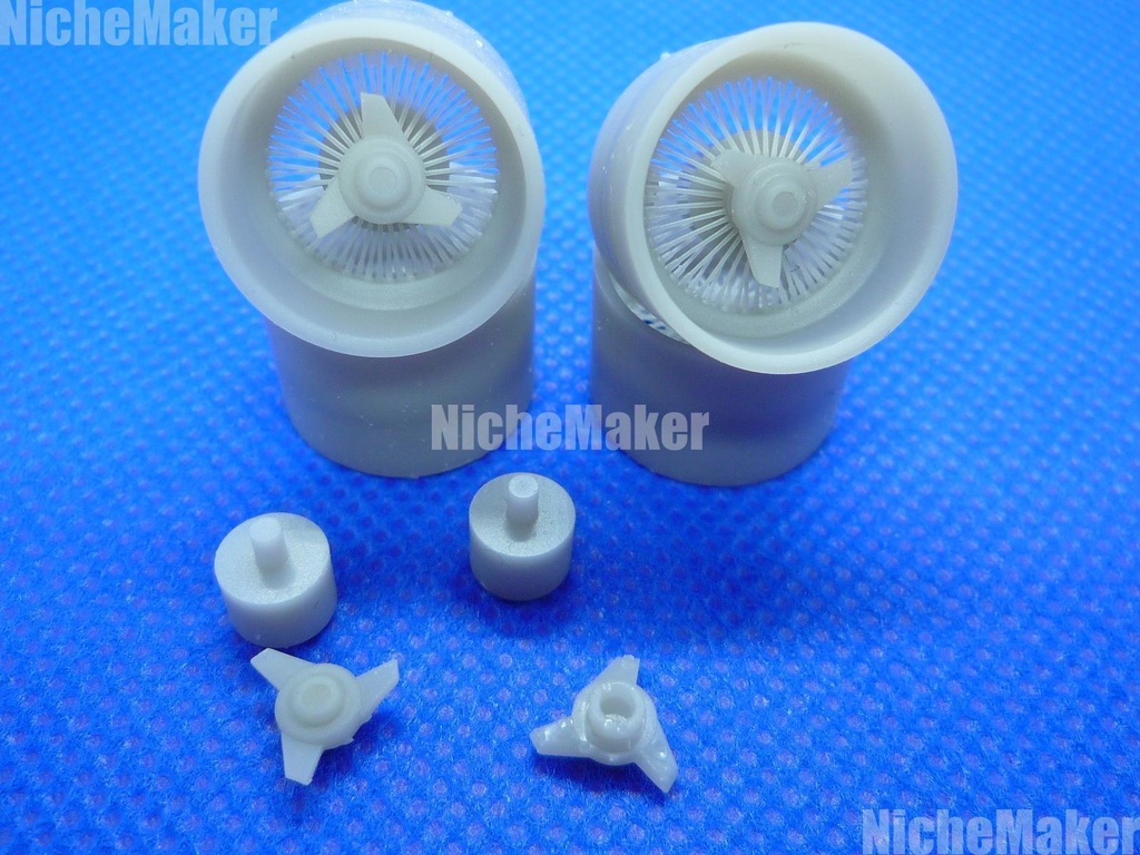 汎用 1/24 デイトンワイヤーホイール風