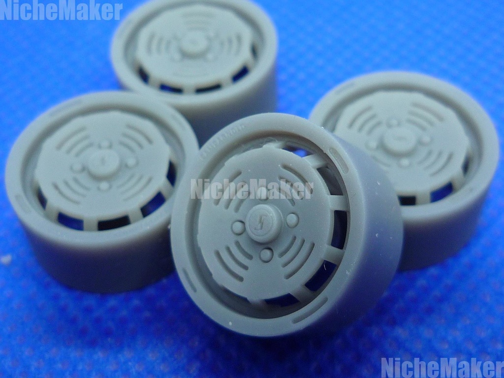 1/24 14インチ相当 日産系ホイール (スカイラインR30 純正オプション カンパニョーロ風)