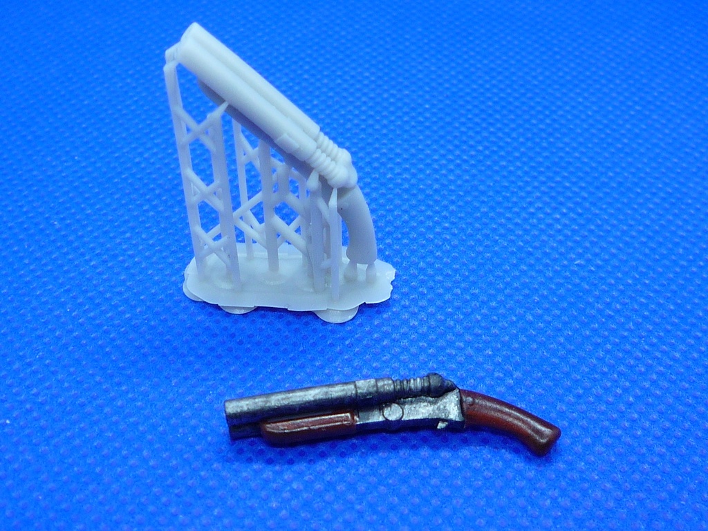 水平二連装式ショットガン ショートバレル    (1/10-1/12フィギュアアイテム)