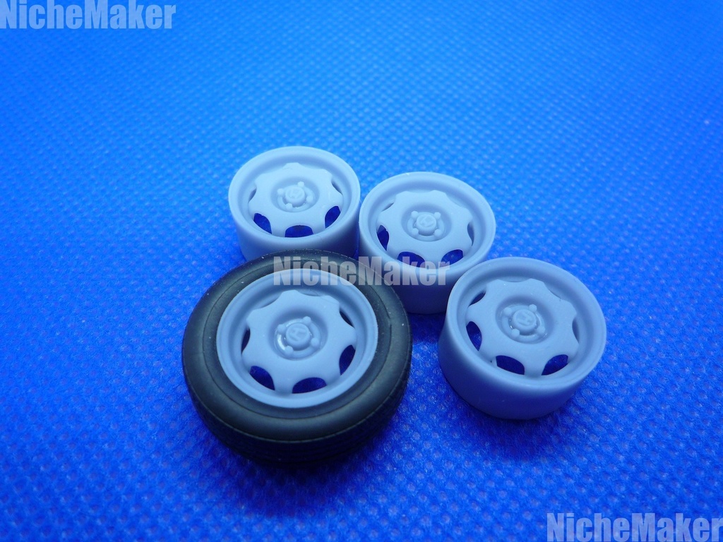 1/24 ハセガワ CIVIC(EF9)対応 純正鉄風ホイール