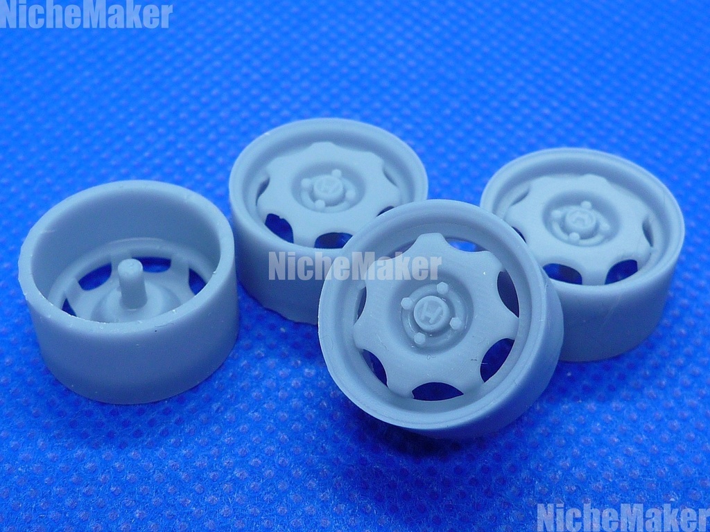 1/24 ハセガワ CIVIC(EF9)対応 純正鉄風ホイール