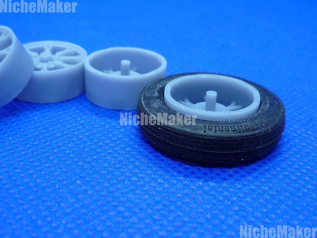 1/24 タミヤ、ハセガワ VWビートルType1 対応 カブトムシホイール