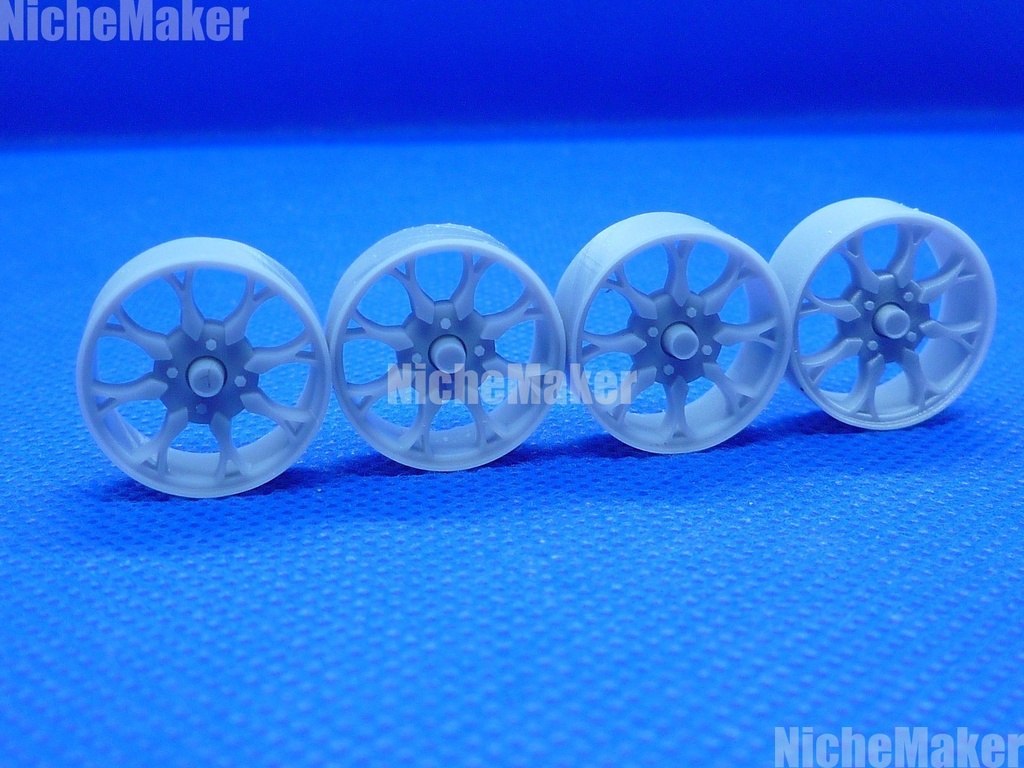 1/24 タミヤ、ハセガワ VWビートルType1 対応 カブトムシホイール