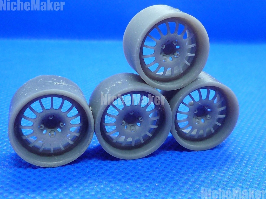 汎用 1/24 15-16インチ相当 スプリントハート風 ホイール