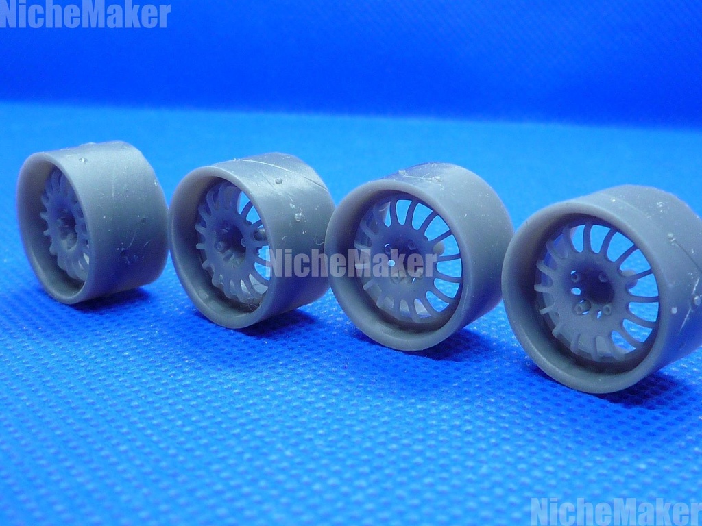 汎用 1/24 15-16インチ相当 スプリントハート風 ホイール