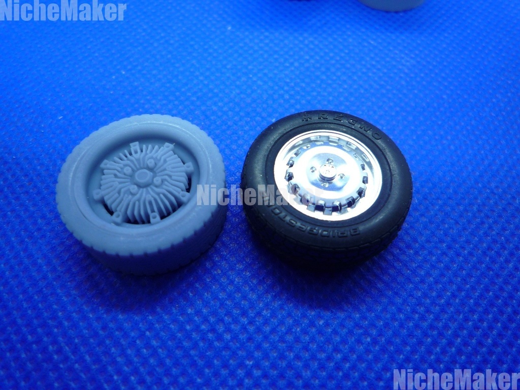 TAMIYA プレリュードXX 対応 無限風ホイール&タイヤセット