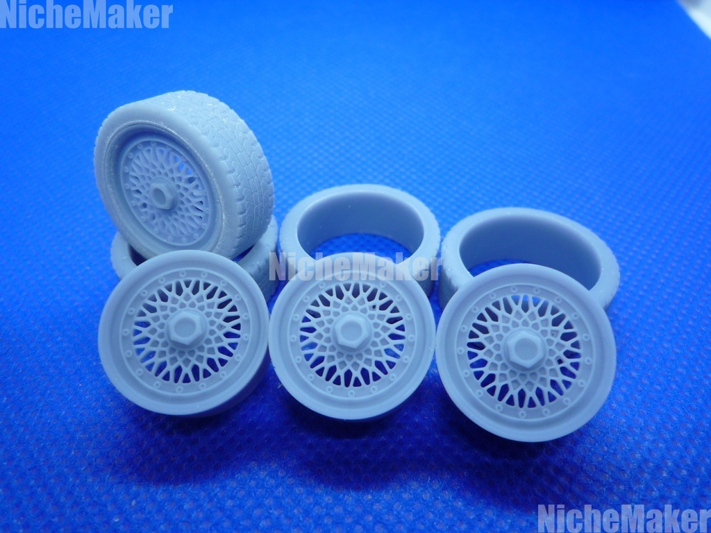 タミヤ 1/24 プレリュードXX 対応 ホイール・タイヤセット BBS風