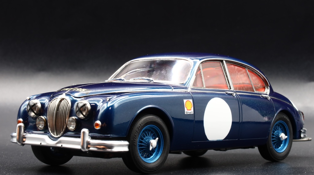 タミヤ 1/24 JAGUAR Mk2対応 ワイヤーホイール。