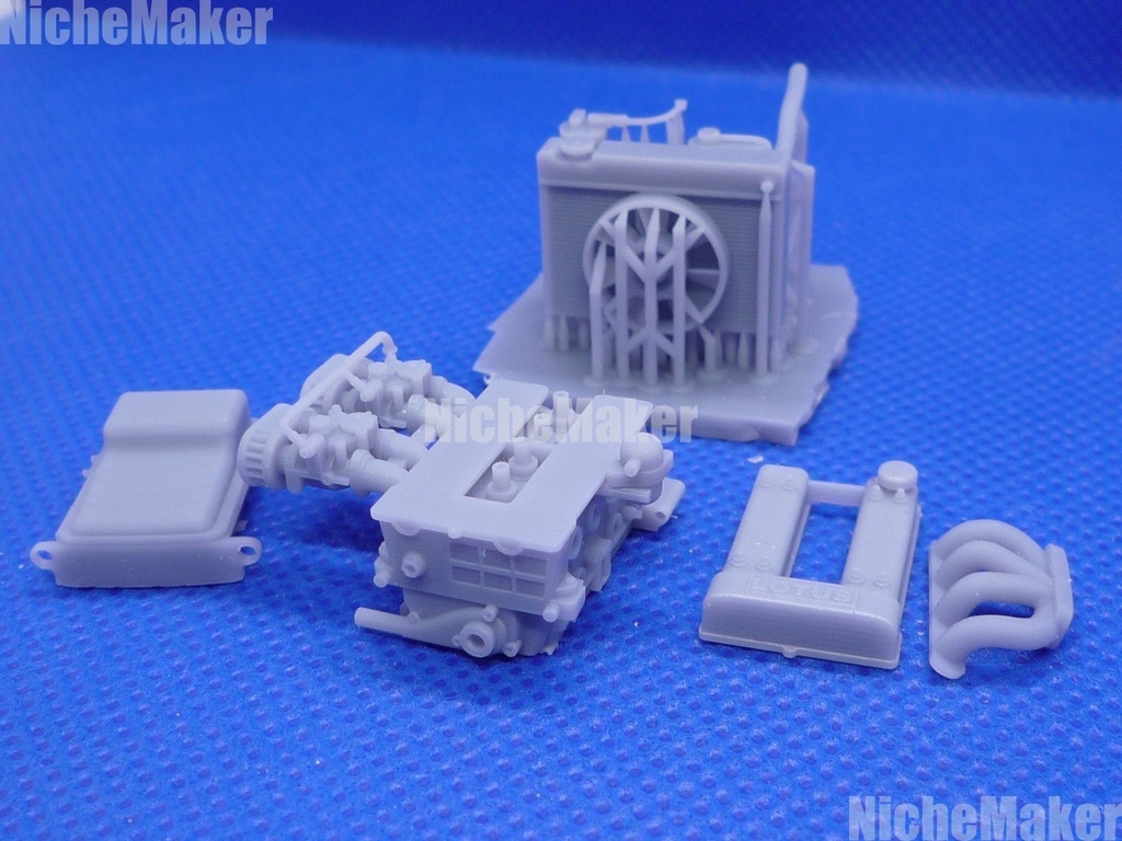 1/24 グンゼ産業 ロータス・エランS3 対応 ツインカムエンジンキット