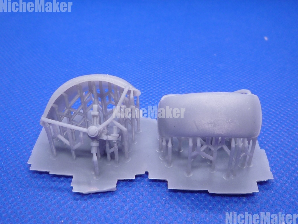 1/24 タミヤ ロータス・スーパーセブン専用 ぽん付けサイクルフェンダーキット