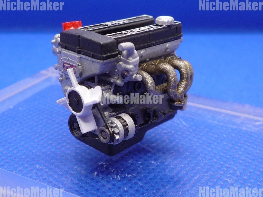 1/24 汎用 トヨタ 2T-G エンジンフルキット