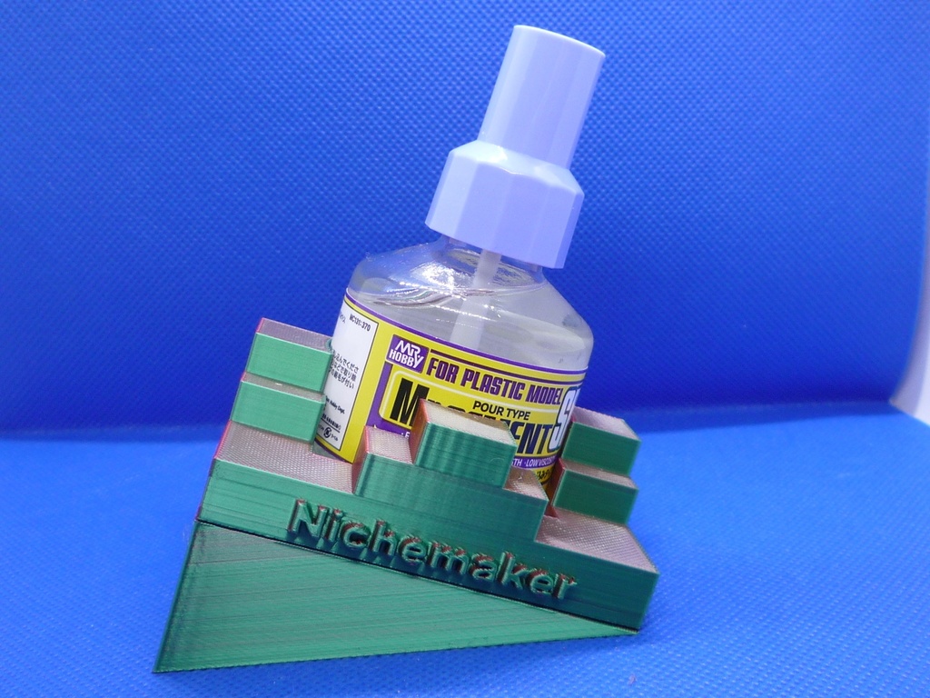 タミヤ角瓶・クレオス丸瓶　対応　転倒防止ホルダーゴージャスタイプ　