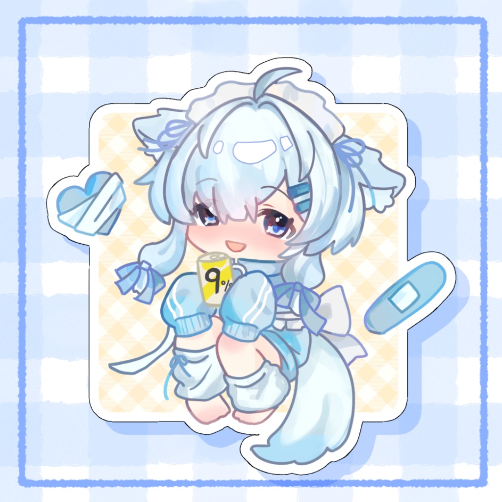 【Free】真冬ちゃんステッカー