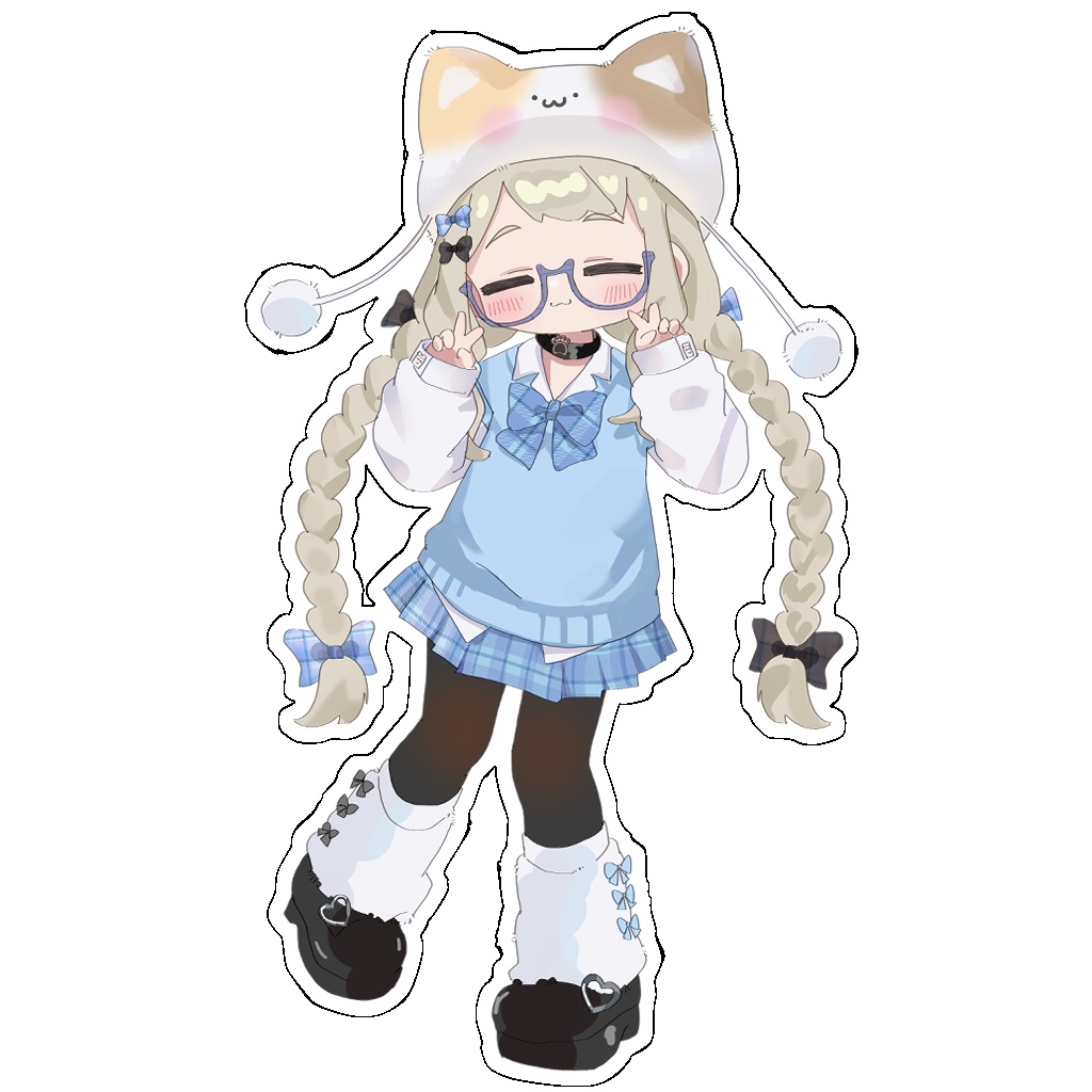 【Free】ふわまんキップのステッカー