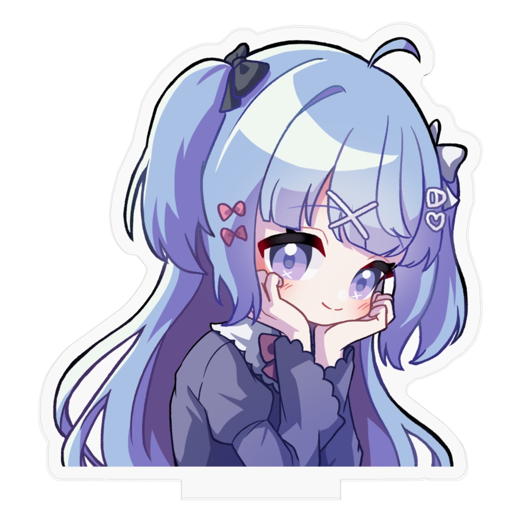 いつもみてるよ♡ ほおづえアクリルスタンド