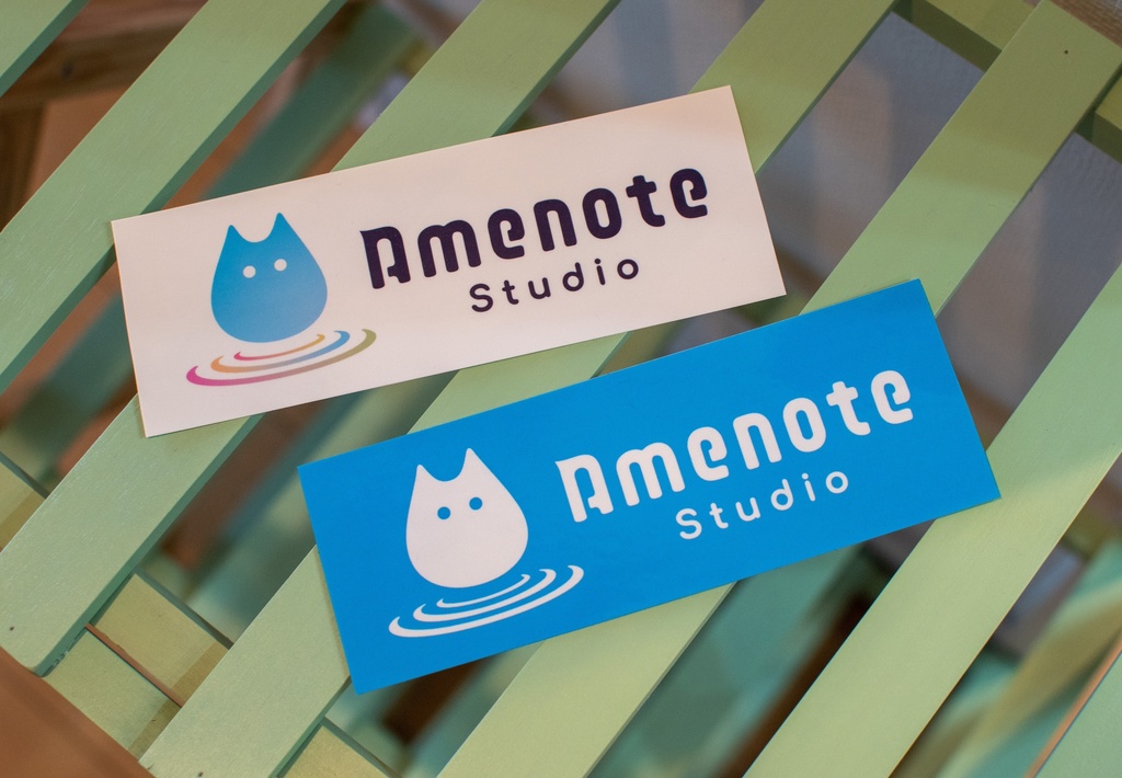 Amenote Studio ロゴステッカー
