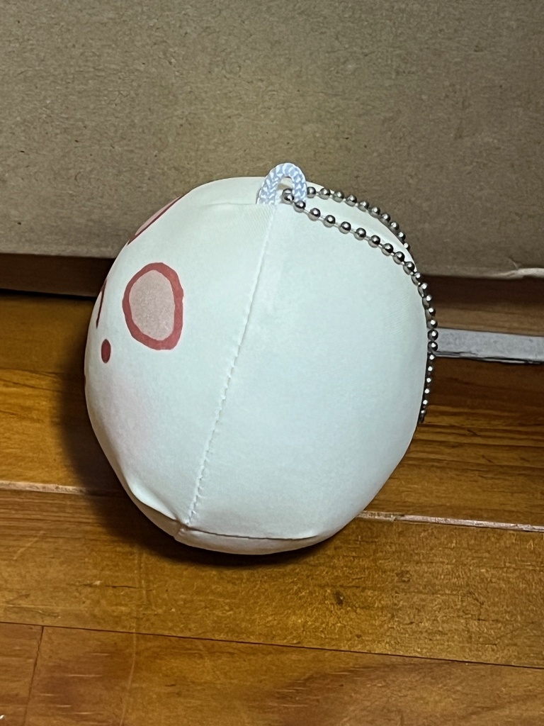 3周年記念でおくれたこかずミニクッションストラップ